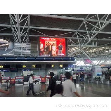 P4 Indoor Full Color LED Display Screen for Airport , High